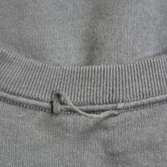 Free People Movement Sweatshirt Tank Pockets Oversized Small Black Logo NEW - Picture 6 of 13